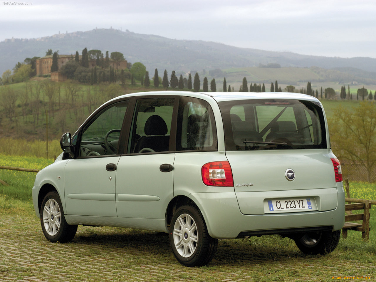 fiat, multipla, 2004, 